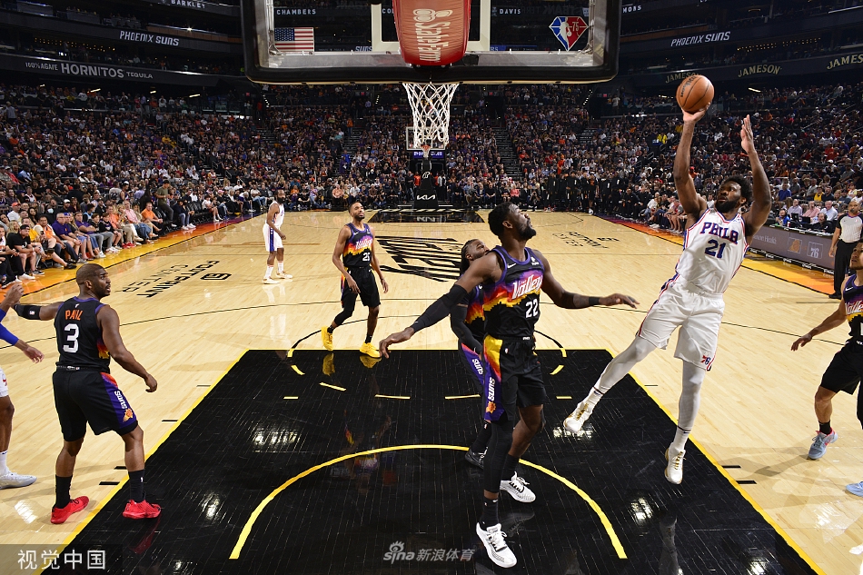 [NBA常规赛]76人104-114太阳