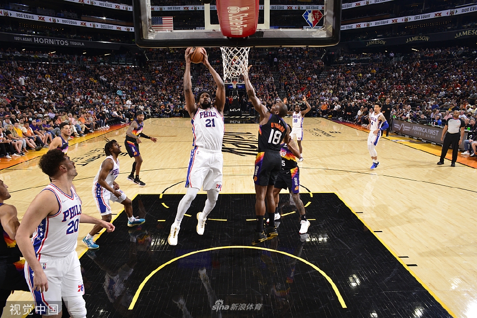 [NBA常规赛]76人104-114太阳