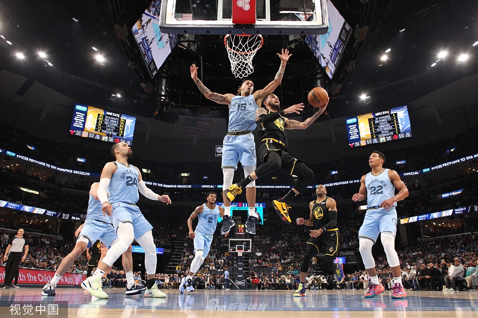 [NBA常规赛]勇士95-123灰熊