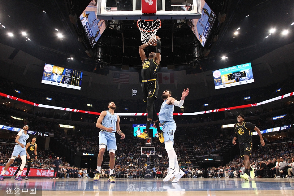 [NBA常规赛]勇士95-123灰熊