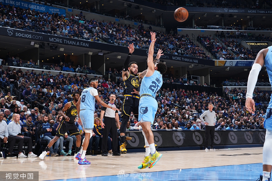 [NBA常规赛]勇士95-123灰熊