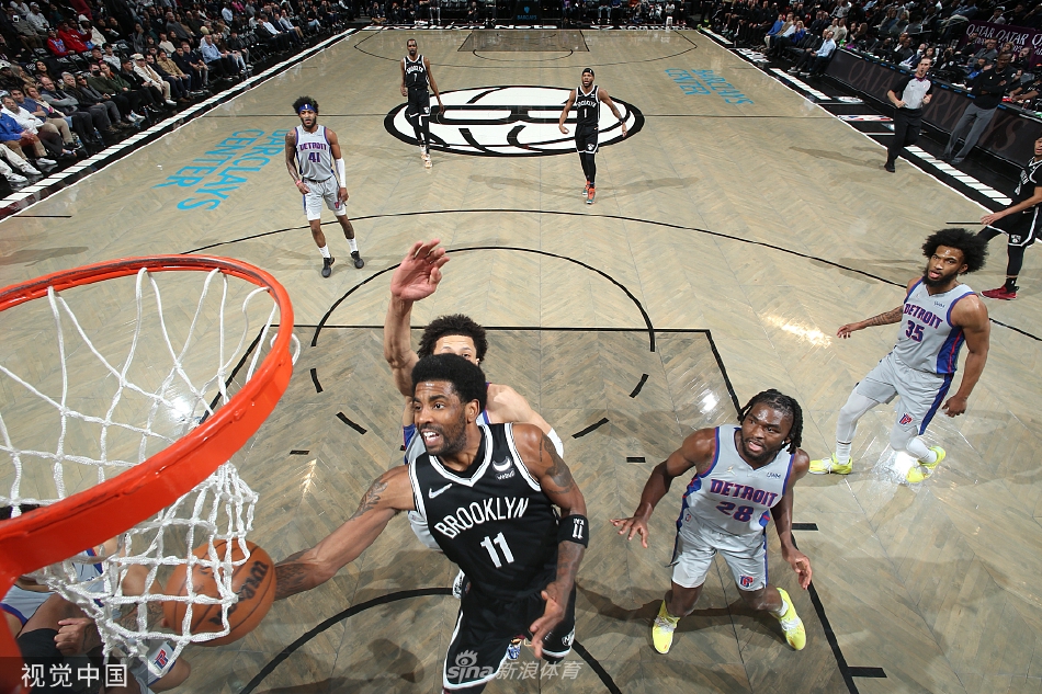 [NBA]活塞123-130篮网 杜兰特砍41分