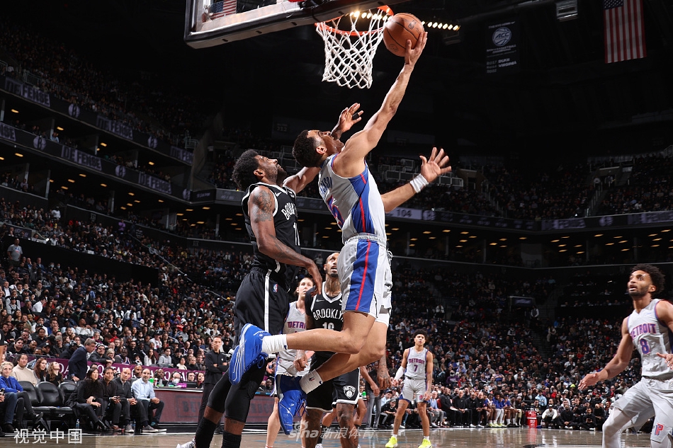 [NBA]活塞123-130篮网 杜兰特砍41分