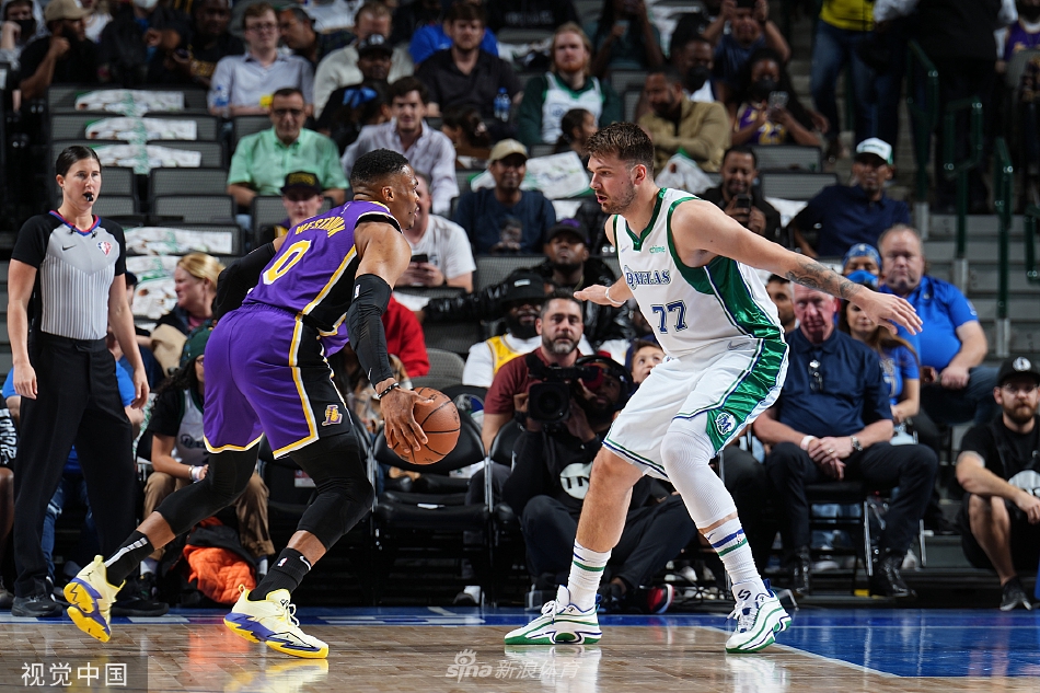 [NBA]湖人110-128独行侠 威少25+8