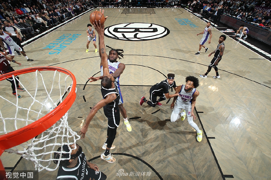 [NBA]活塞123-130篮网 杜兰特砍41分