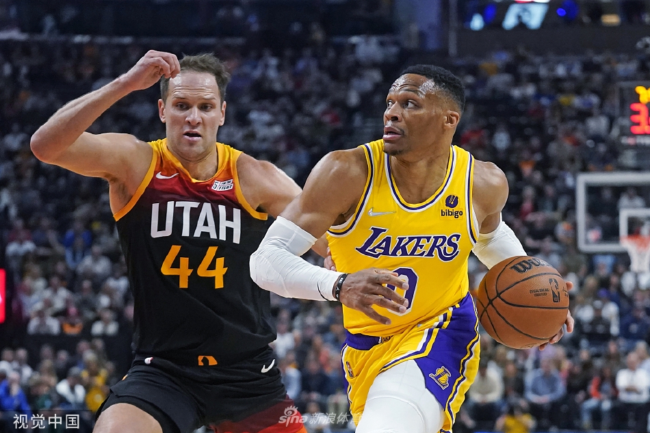 [NBA]湖人109-122爵士 威少24+7难救主