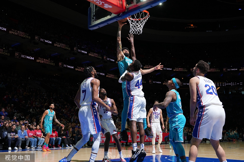 [NBA常规赛]黄蜂144-114 76人