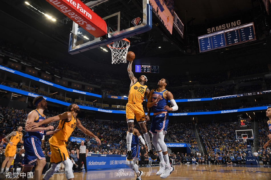 [NBA]爵士107-111勇士 汤神豪取36分