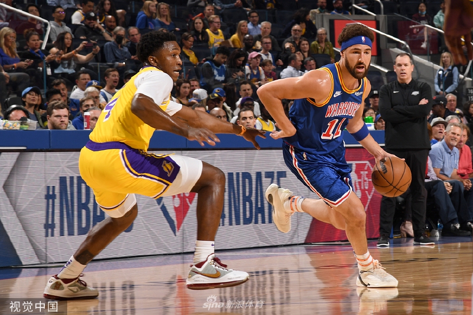 [NBA]湖人112-128勇士 三巨头集体缺阵