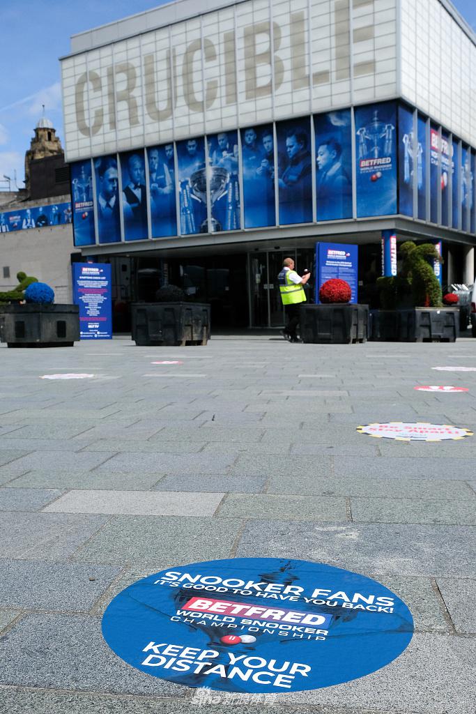斯诺克世锦赛前瞻：赛场周边布置一览