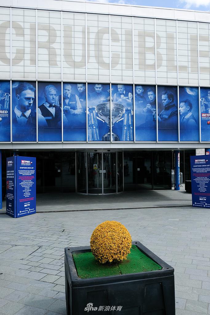 斯诺克世锦赛前瞻：赛场周边布置一览