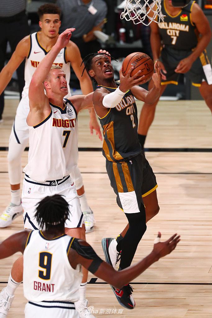 [NBA常规赛]掘金121-113雷霆