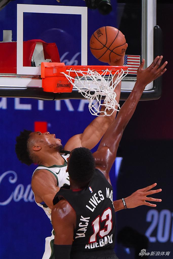 [NBA常规赛]雄鹿23分大逆转热火 锁定东部第一