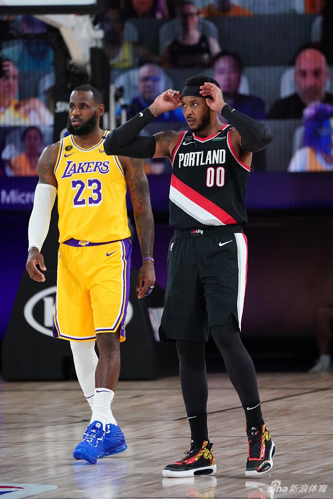 [NBA季后赛]开拓者100-93湖人 利拉德34分力压詹姆斯