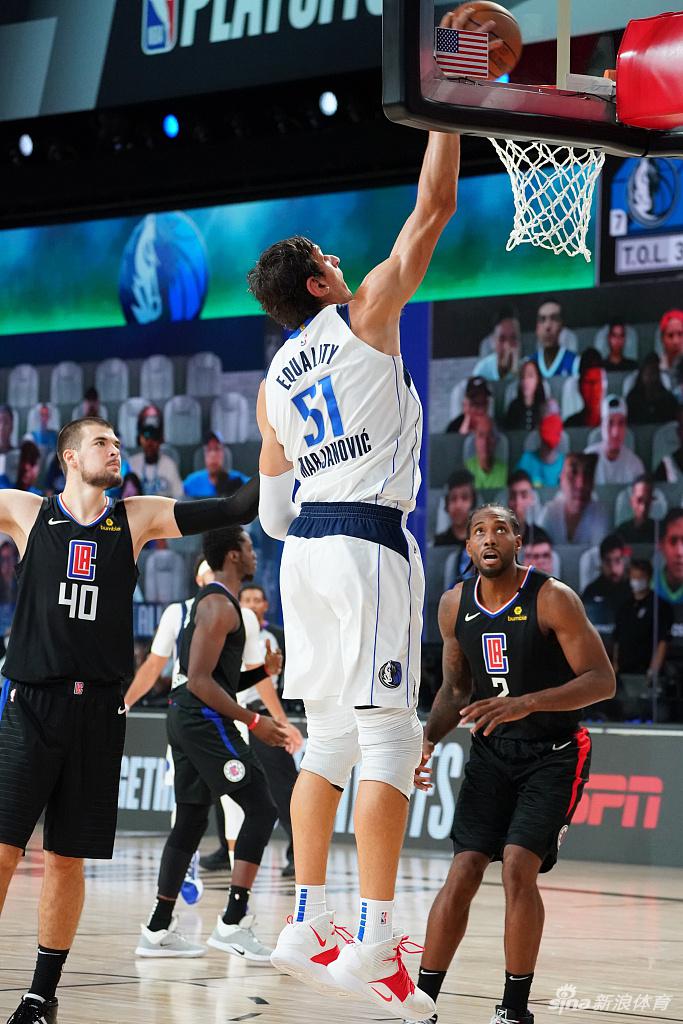 [NBA季后赛]快船总分4-2淘汰独行侠晋级