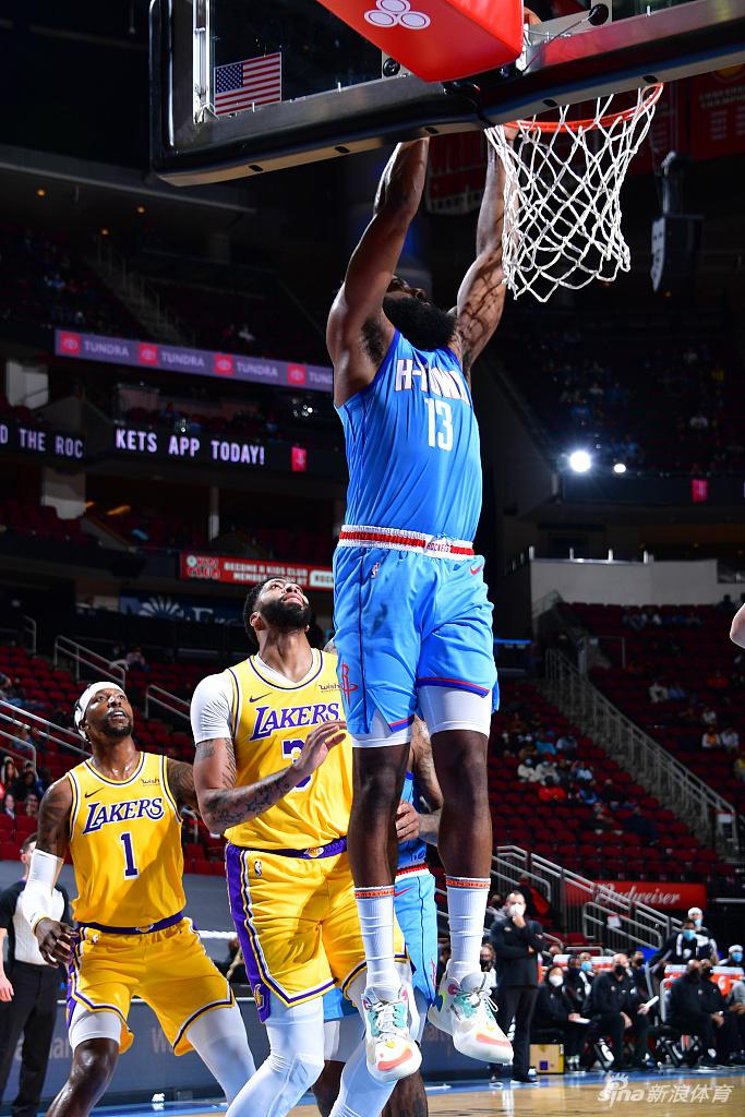 [NBA]湖人117-100火箭 詹姆斯砍26+8