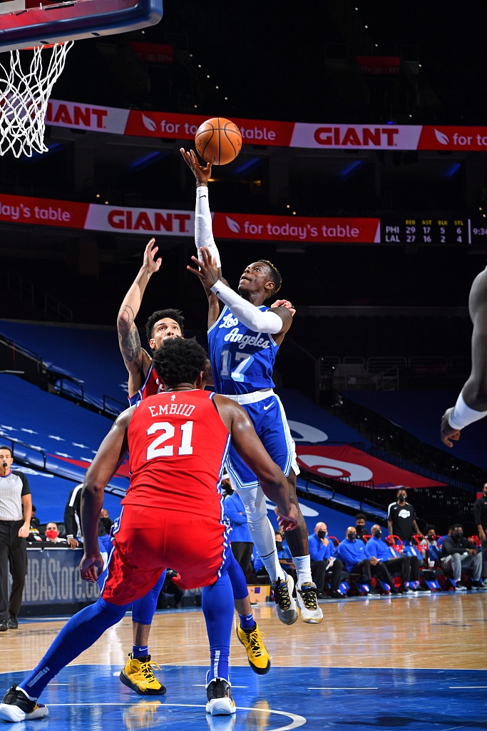 [NBA常规赛]湖人106-107 76人