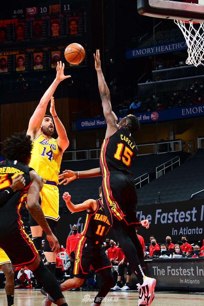 [NBA常规赛]湖人107-99老鹰