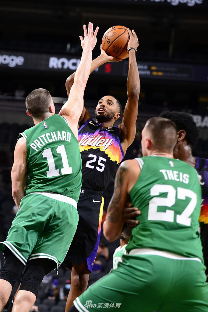 [NBA常规赛]凯尔特人91-100太阳