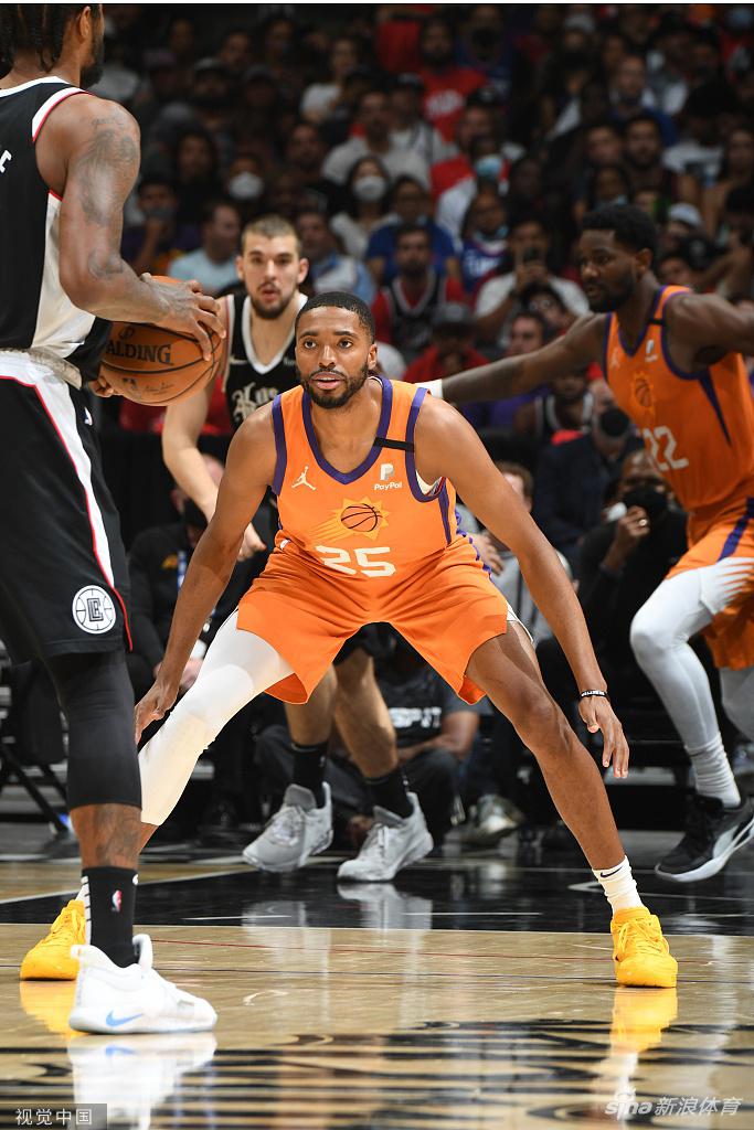 [NBA西部决赛3]太阳vs快船 保罗复出