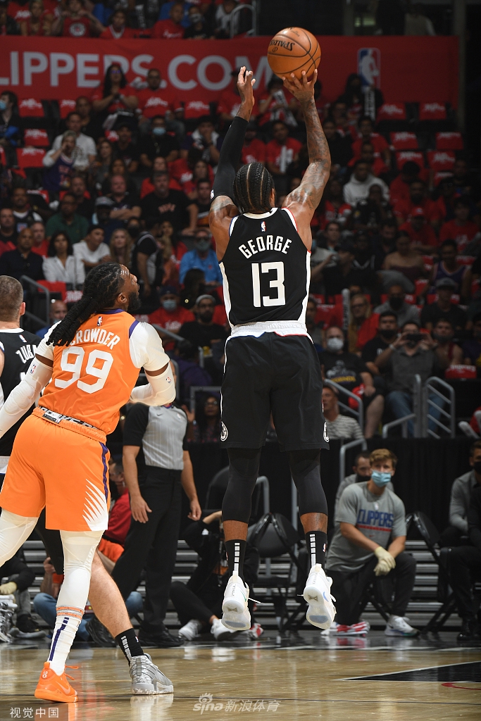 [NBA西部决赛3]太阳vs快船 保罗复出