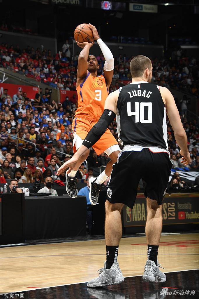 [NBA西部决赛3]太阳vs快船 保罗复出