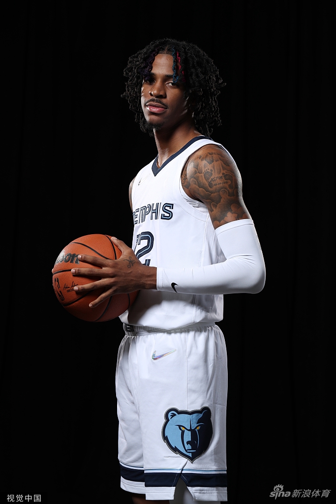 灰熊队媒体日拍摄新赛季写真