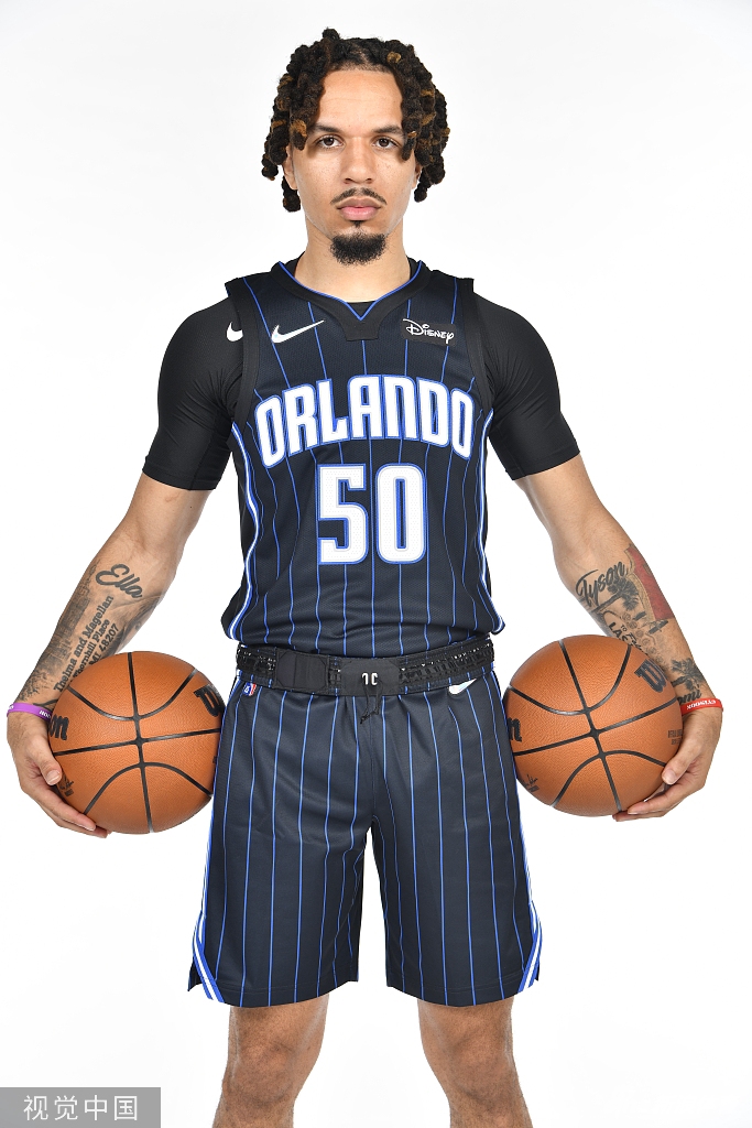 魔术队拍摄新赛季官方写真