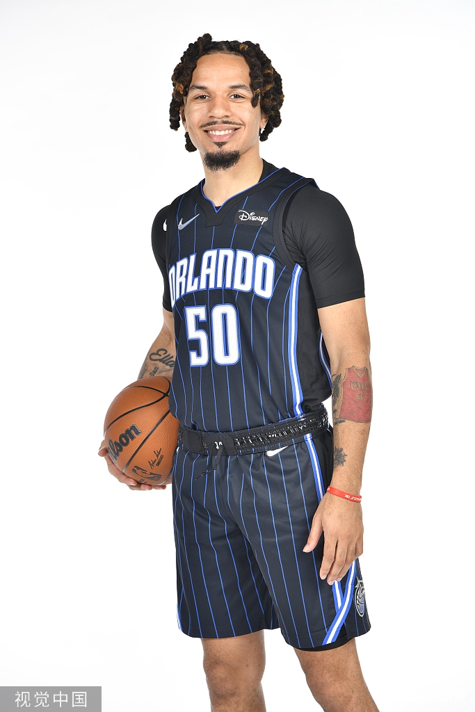 魔术队拍摄新赛季官方写真