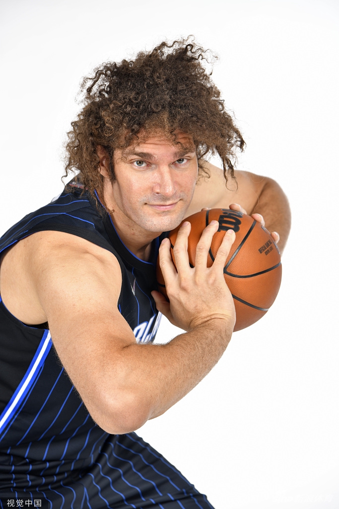 魔术队拍摄新赛季官方写真