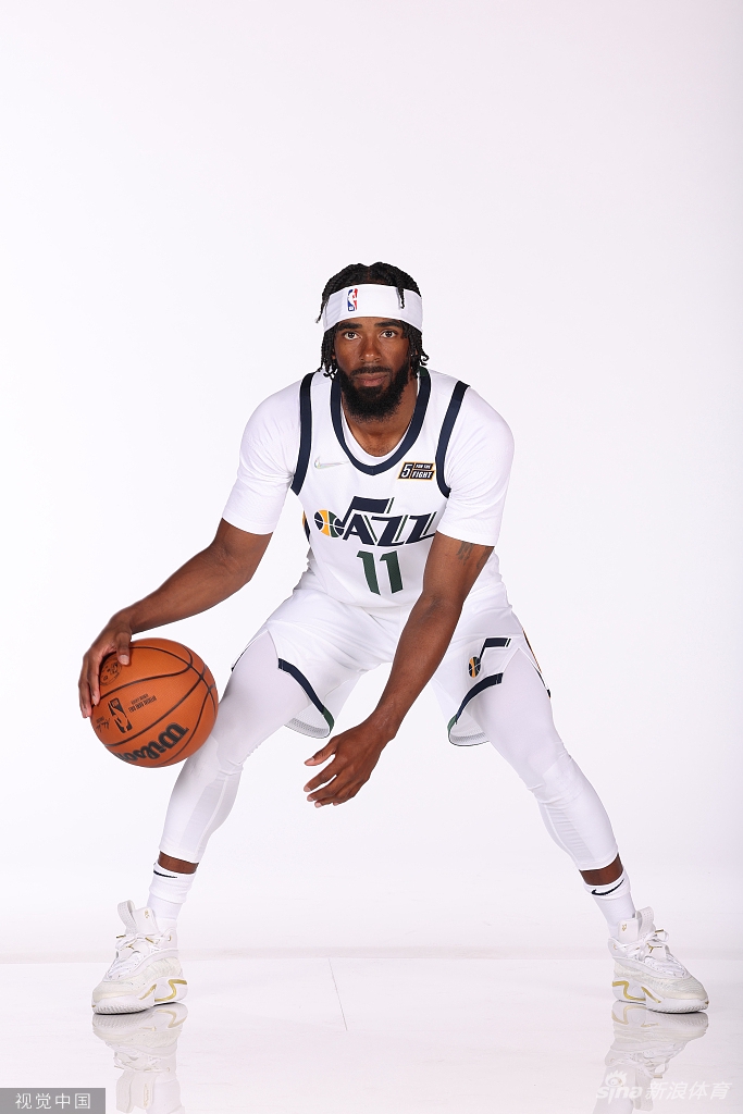 爵士队媒体日拍摄官方写真