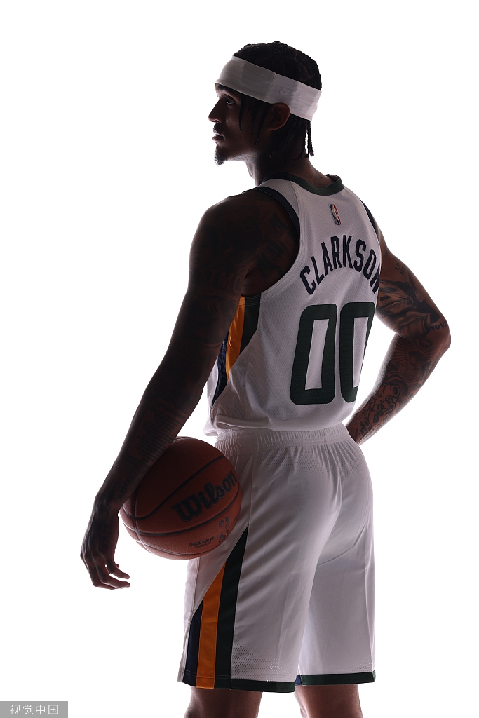 爵士队媒体日拍摄官方写真