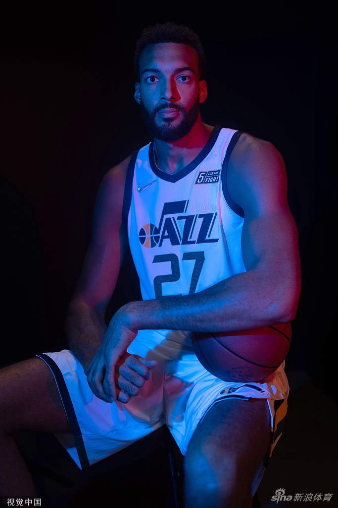 爵士队媒体日拍摄官方写真