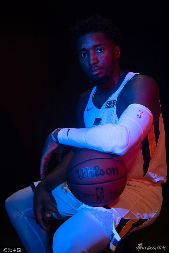 爵士队媒体日拍摄官方写真