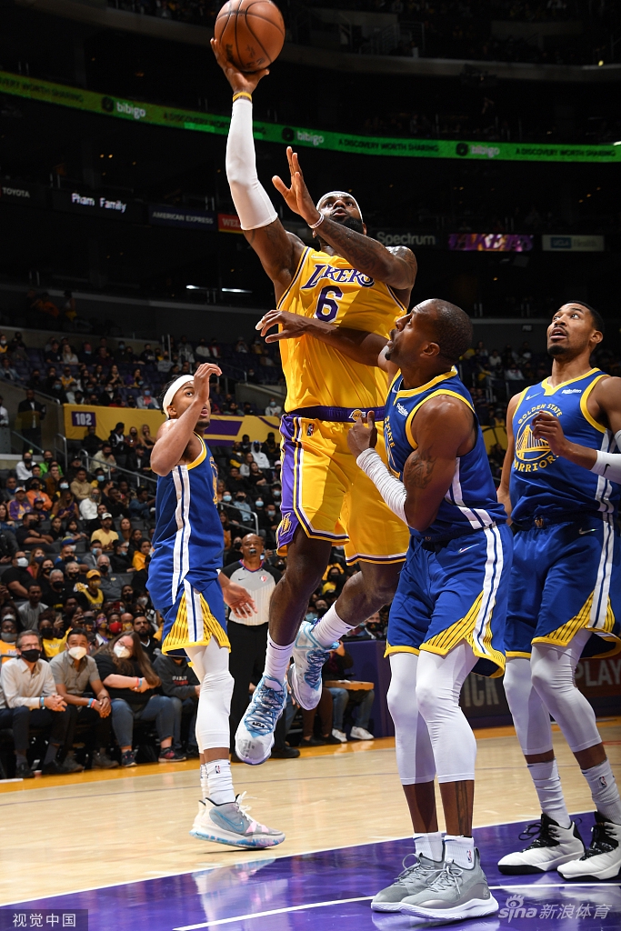 [NBA季前赛]勇士Vs湖人 三巨头出战
