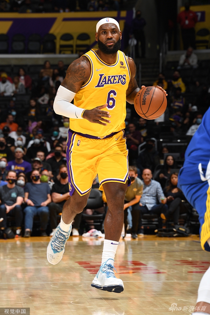 [NBA季前赛]勇士Vs湖人 三巨头出战