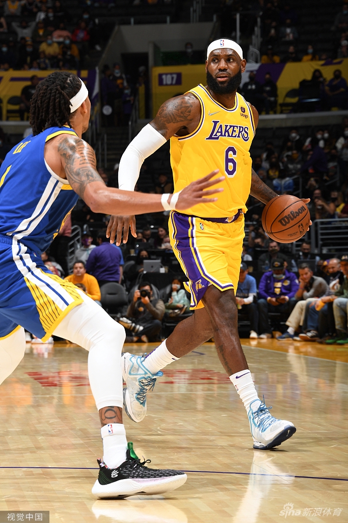 [NBA季前赛]勇士Vs湖人 三巨头出战