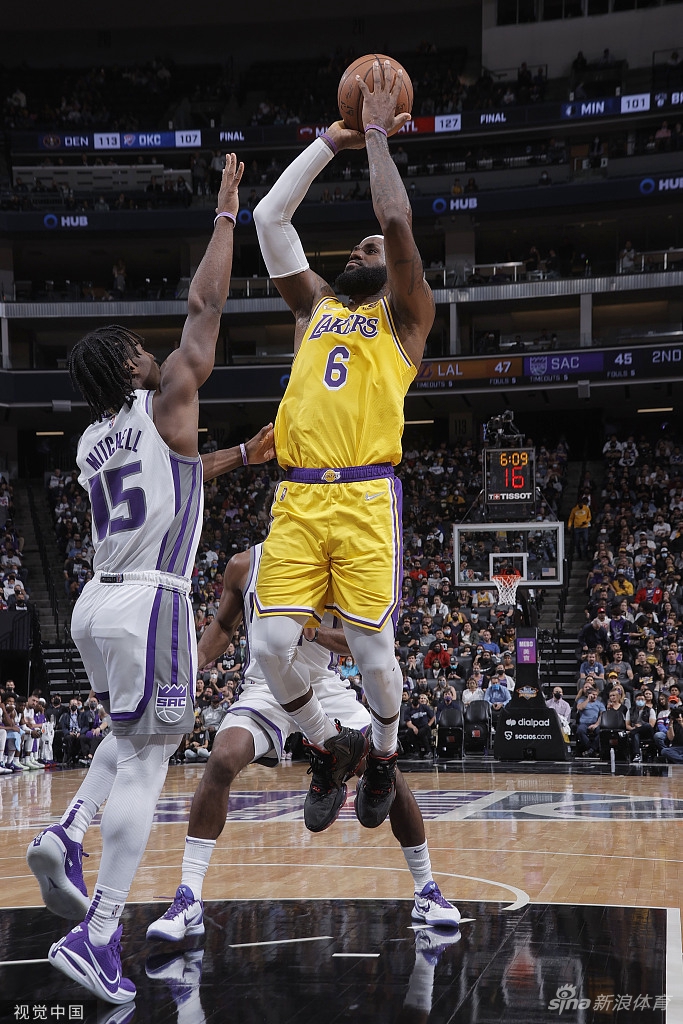 [NBA季前赛]湖人112-116国王