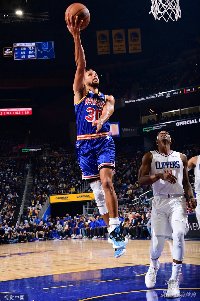 [NBA常规赛]快船113-115勇士 库里45分