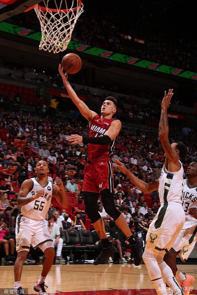 [NBA常规赛]雄鹿95-137热火