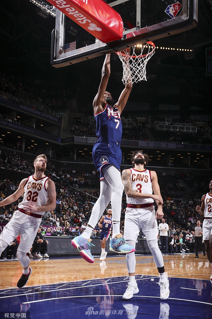 [NBA常规赛]骑士99-109篮网
