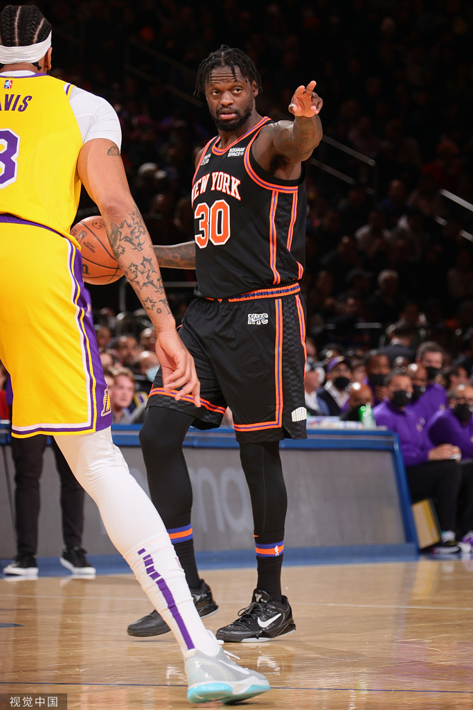 [NBA常规赛]湖人100-106尼克斯