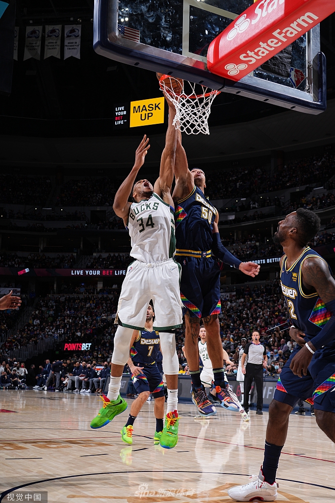 [NBA常规赛]雄鹿120-109掘金