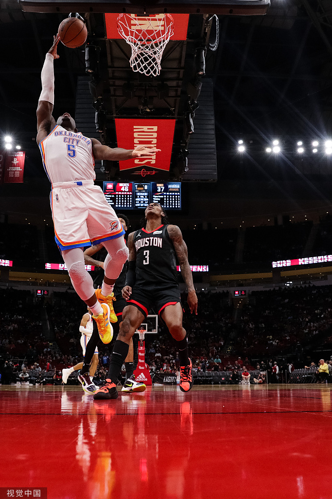 [NBA常规赛]雷霆89-102火箭