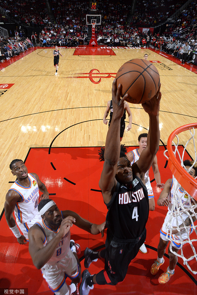 [NBA常规赛]雷霆89-102火箭