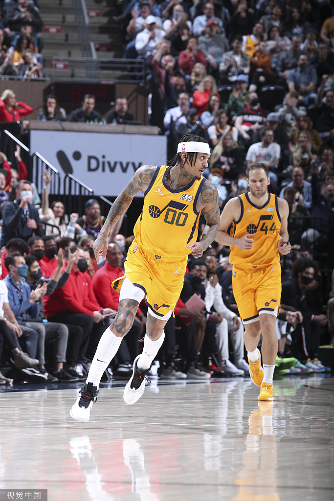 [NBA常规赛]开拓者107-129爵士