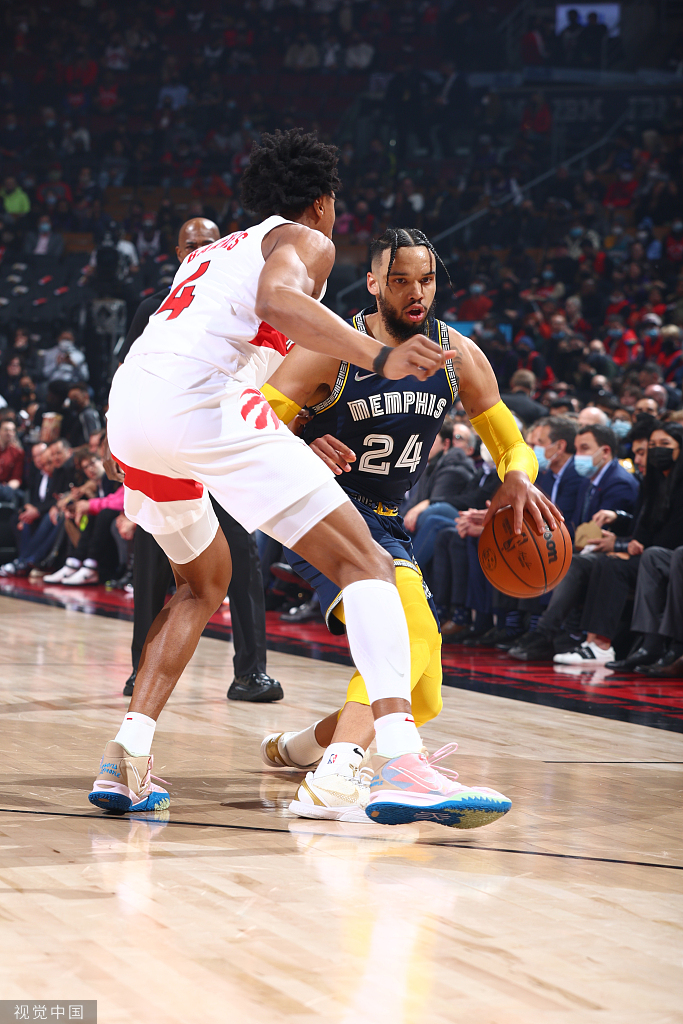 [NBA常规赛]灰熊90-82猛龙