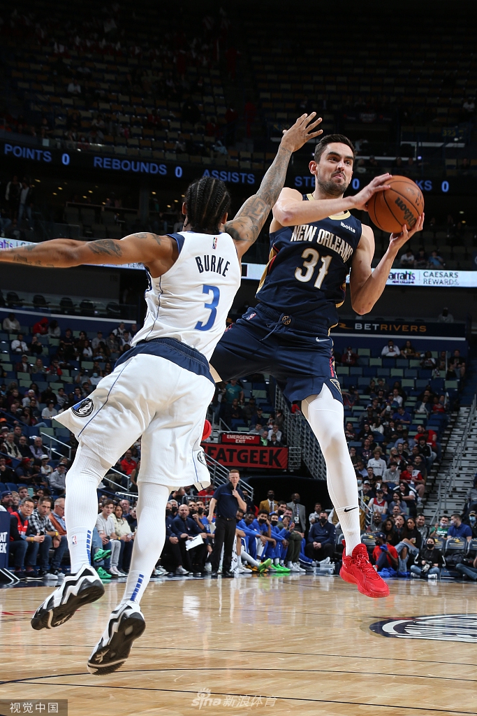 [NBA常规赛]独行侠139-107鹈鹕