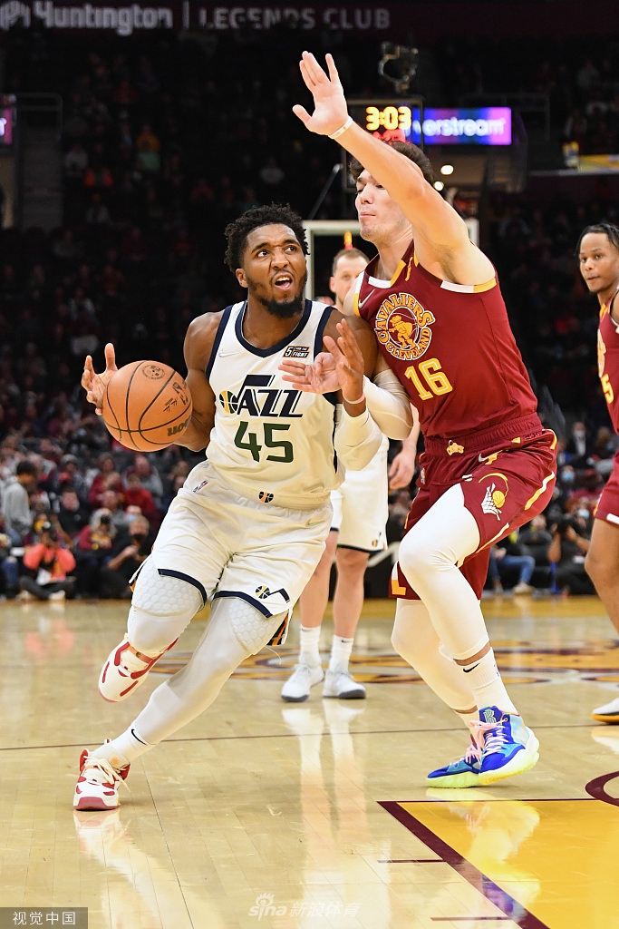 [NBA常规赛]爵士109-108骑士