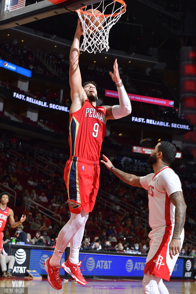 [NBA]六连胜！火箭118-108鹈鹕